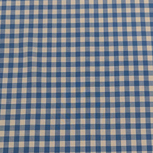 90% Modal 10% Silk 0.9mm Gingham, Atlantic, for sale at Minerva's Bower