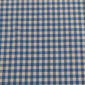 90% Modal 10% Silk 0.9mm Gingham, Atlantic, for sale at Minerva's Bower