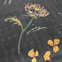 Load image into Gallery viewer, Close up detail of Nani IRO Hana No Toki Niwa Organic 100% Cotton Double Gauze, Cedar - for sale at Minereva's Bower
