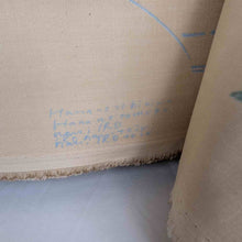 Load image into Gallery viewer, Selvedge detail of Nani IRO Hana No Toki Niwa Organic Double Gauze, Sand - for sale at Minerva's Bower
