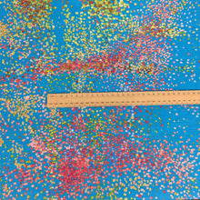 Load image into Gallery viewer, Flat lay of Iconic Nani IRO Water Fall , 80% Cotton 20% Silk, for sale at Minerva's Bower - ruler included for scale