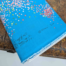 Load image into Gallery viewer, Selvedge of Iconic Nani IRO Water Fall , 80% Cotton 20% Silk, for sale at Minerva's Bower 