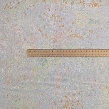Load image into Gallery viewer, Flat lay of Nani IRO 100% Cotton Waterfall Double Gauze, Cloud, ruler included for scale - for sale at Minervas's Bower