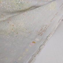 Load image into Gallery viewer, Close up of selvedge of Nani IRO 100% Cotton Waterfall Double Gauze, Cloud - for sale at Minervas's Bower