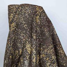 Load image into Gallery viewer, Standing drape of Nani IRO 100% Cotton Waterfall Double Gauze, Hickory - for sale at Minervas's Bower