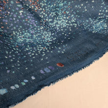 Load image into Gallery viewer, Close up of selvedge of Nani IRO Waterfall 100% Cotton Double Gauze, Ocean - for sale at Minerva's Bower
