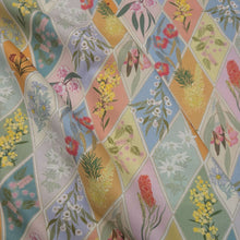 Load image into Gallery viewer, Flat drape of 100% Cotton by Devonstone, Aussie Backyard Native Flora - for sale at Minerva's Bower