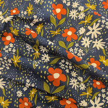 Load image into Gallery viewer, Flat drape of 100% Cotton by Moda, Night Owl, for sale at Minerva&#39;s Bower