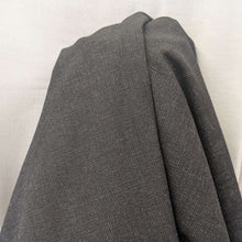 Load image into Gallery viewer, Standing drape of 100% Cotton Ottoman, Charcoal for sale at Minerva's Bower