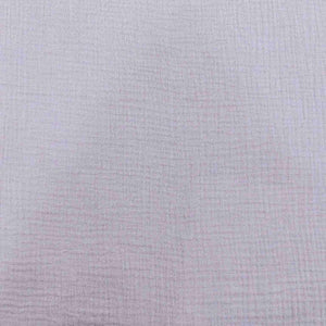 100 % Organic Cotton Double Cloth Gauze, Lilac - 1/4 metre