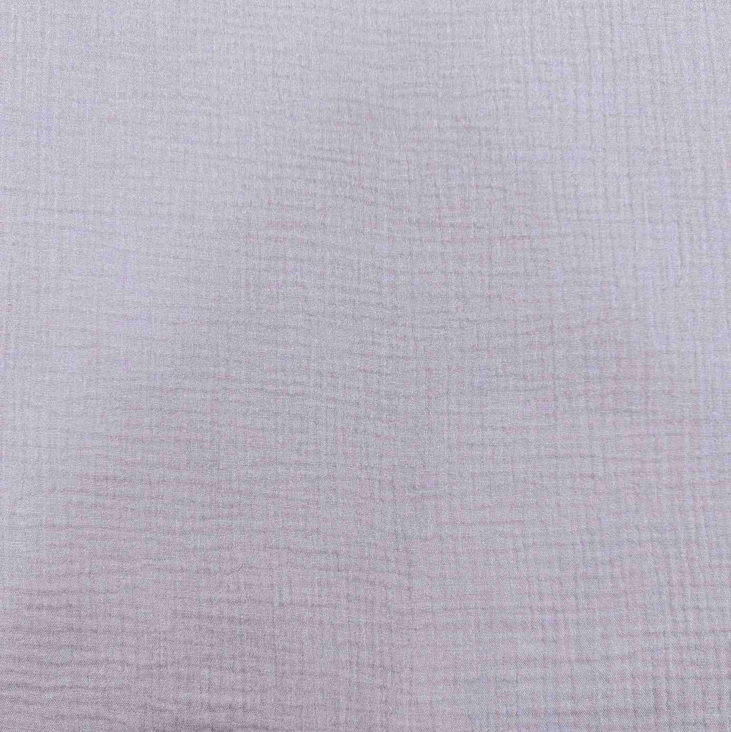 100 % Organic Cotton Double Cloth Gauze, Lilac - 1/4 metre