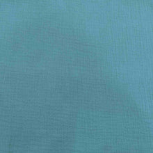 Load image into Gallery viewer, 100% Organic Cotton Double Cloth Gauze, Aqua - 1/4 metre