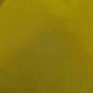 100% Organic Cotton Double Cloth Gauze, Avocado - 1/4 metre