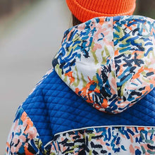 Load image into Gallery viewer, Hoodie in  See You At Six Cotton French Terry, Paint Fun, fabric for sale at Minerva&#39;s Bower