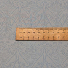 Load image into Gallery viewer, Close up flat lay of Liberty 100% Cotton Tana Lawn Pigment, Pale Ianthe Mono, ruler included for scale - for sale at Minerva's Bower