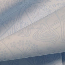 Load image into Gallery viewer, Close up of Liberty 100% Cotton Tana Lawn Pigment, Pale Ianthe Mono - for sale at Minerva's Bower