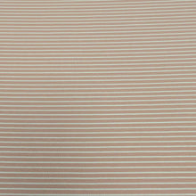Load image into Gallery viewer, Whistle Jersey in Petal, stretch cotton jersey in pink with fine white stripe, for sale at Minerva&#39;s Bower