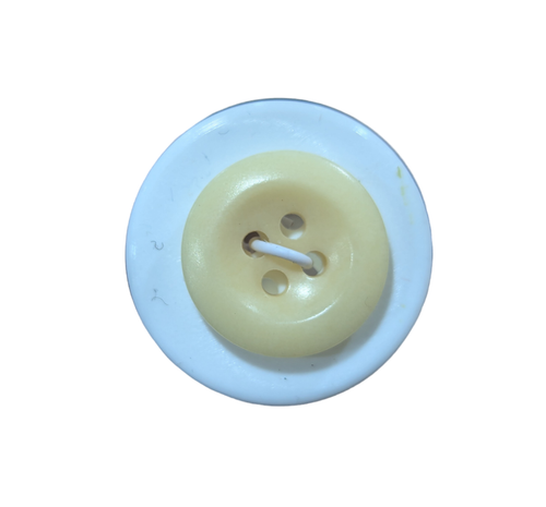 Corozo Nut Button, Small Shirt Button - Cream