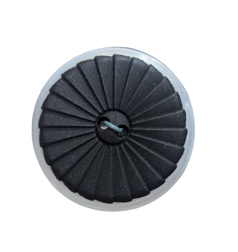Black Fan Button