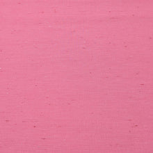 Load image into Gallery viewer, Solid pink colour cotton fabric swatch with a textured pattern. Available at Minerva's Bower