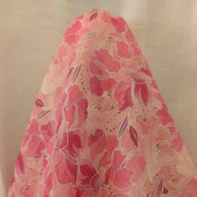 Load image into Gallery viewer, Standing drape of Ramie, Pink Peony, for sale at MInerva&#39;s Bower