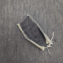 Load image into Gallery viewer, Washed Swatch of Japanese Selvedge Denim in Indigo for sale at Minerva&#39;s Bower