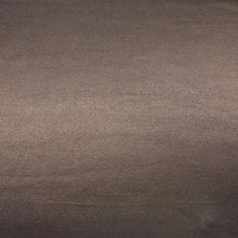 Load image into Gallery viewer, A close-up of a satin twill fabric in a warm taupe-brown color, Prom Viscose, in chocolate. Available at Minerva's Bower