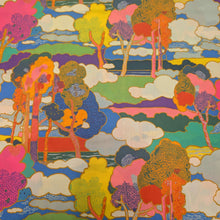 Load image into Gallery viewer, Flat lay of Liberty 100% cotton Tana Lawn, Prospect Road A - for sale at Minerva's Bower