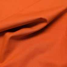 Load image into Gallery viewer, Flat drape of Quackers 100% Cotton Duck, Orange - for sale at Minerva's Bower