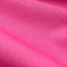 Load image into Gallery viewer, Close up flat drape of Quackers 100% Cotton Duck, Pink - for sale at Minerva's Bower