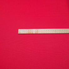 Load image into Gallery viewer, Flat lay of Quackers 100% Cotton Duck, Red, ruler included - for sale at Minerva's Bower
