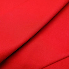 Load image into Gallery viewer, Flat drape of Quackers 100% Cotton Duck, Red- for sale at Minerva's Bower