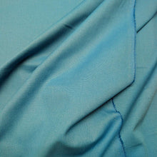 Load image into Gallery viewer, Flat drape of Quackers 100% Cotton, Turquoise - for sale at Minerva's Bower
