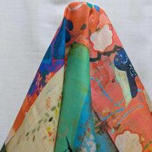 Load image into Gallery viewer, 100%Ramie Chinoiserie standing drape image for sale at Minerva's Bower 