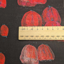 Load image into Gallery viewer, Close up flat lay of 100% Ramie, Night Banksia - for sale at Minerva's Bower