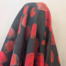 Load image into Gallery viewer, Standing drape of 100% Ramie, Night Banksia - for sale at Minerva's Bower