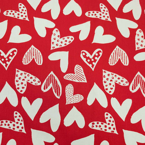 Flat lay of 100% Cotton Poplin, Red Heart for sale at Minerva's Bower