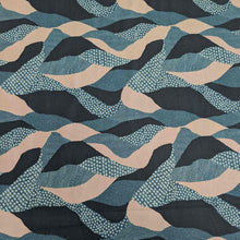 Load image into Gallery viewer, Flat lay of Ruby Star Cotton, Reimagined Landscapes, for sale at MInerva&#39;s Bower