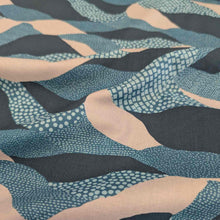 Load image into Gallery viewer, Drape of Ruby Star Cotton, Reimagined Landscapes, for sale at MInerva&#39;s Bower