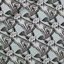 Load image into Gallery viewer, Flat Lay of See You At Six Cotton French Terry, Renard Nouveau, fpr sale at Minerva&#39;s Bower