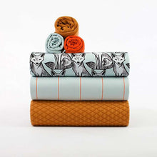 Load image into Gallery viewer,  Stack of See You At Six French Terry, with Renard Nouveau, for sale at Minerva&#39;s Bower
