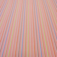 Load image into Gallery viewer, Flat lay of 100% Indian Cotton Rosebud Stripe, Warp and Weft Mystic Fable by Ruby Star Society, available at Minerva's Bower