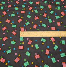 Load image into Gallery viewer, Flat lay of Ruby Star 100% Cotton, 1-800-Notion Spools, ruler included for scale- for sale at  Minerva's Bower