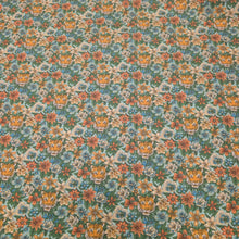 Load image into Gallery viewer, Flat lay of Liberty 100% cotton Tana Lawn, Scotty's Tiger - for sale at Minerva's Bower