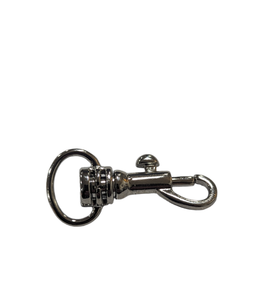 Small Key Clasp, Chrome