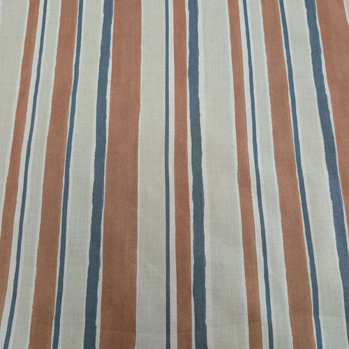 Japanese Cotton Batiste, Sienna Stripe for sale at Minerva's Bower
