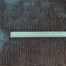 Load image into Gallery viewer, Flat lay of Silk Burnout Velvet, Crosshatch, for sale at Minerva&#39;s Bower, ruler included for scale