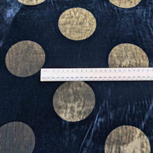 Load image into Gallery viewer, Flat lay of Silk Velvet, Orb, for sale at Minerva&#39;s Bower, ruler included for scale