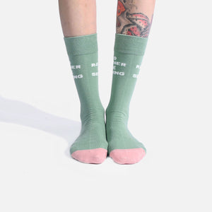 KATM Socks - I'd Rather Be Sewing