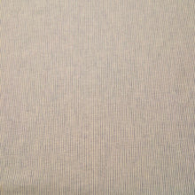Load image into Gallery viewer, Flat lay of Sophie Stripe 55% linen and 45% cotton, Cream - for sale at Minerva's Bower